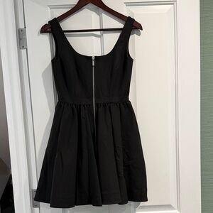 Elizabeth and James Black Sleeveless Mini Dress